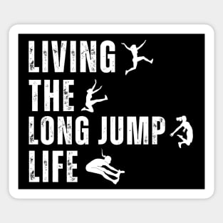 Long Jump Sticker